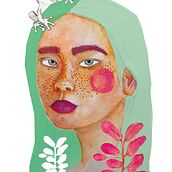 Mi Proyecto del curso: Retrato ilustrado en acuarela. Un projet de Créativité, Dessin, Dessin artistique, Dessin de portrait, Dessin numérique et Illustration traditionnelle de Amaia Arrieta - 07.09.2020