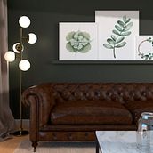 Detalle salón - 3D . 3D proyek oleh Marta Sellarès - 08.29.2020