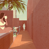 Mi Proyecto del curso: Representación gráfica de proyectos arquitectónicos. Architecture, and Architectural Illustration project by Camila Pérez Vendrasco - 08.30.2020