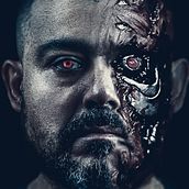 Mi Proyecto del curso: Terminator Dramatic SelfPortrait Ein Projekt aus dem Bereich Artistische Fotografie von James Ospina - 12.02.2021