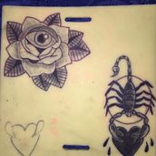 Mi Proyecto del curso: Tatuaje para principiantes. Tattoo Design project by Cattalina Muñoz - 08.29.2020