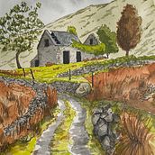 Derelict farmhouse. Un proyecto de Pintura a la acuarela de andrew_j_weller - 29.08.2020
