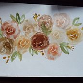 Mi proyecto :). Watercolor Painting project by Suzette Mioni Rojas - 08.29.2020