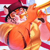 Mi Proyecto del curso: Pintura digital de personajes: ilustra con luz y color. Een project van  Tekening, Digitale tekening, Traditionele illustratie y Digitale illustratie van Rodrigo Fernández González - 30.08.2020