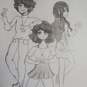 Mi Proyecto del curso: Creación de personajes manga. Drawing project by gianellacorg - 08.30.2020