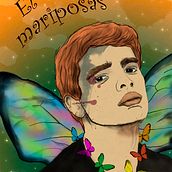 El 7 de mariposas. Ilustração tradicional, e Pintura em aquarela projeto de Loan Poulet Fernández - 30.08.2020