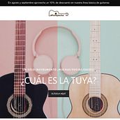 La purepecha, tienda de guitarras artesanales. E-commerce project by Maria Cervantes - 08.30.2020