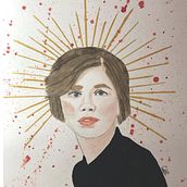 Retrato 2. Proyecto de curso. Ein Projekt aus dem Bereich Aquarellmalerei von Carlo Del Rio - 28.08.2020