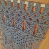Mi Proyecto del curso: Macramé: nudos básicos y complejos . Macramé project by villarreal_constanza - 09.10.2020