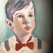 Mi Proyecto del curso: Retrato artístico en acuarela. Watercolor Painting project by Asun Montero Martínez - 01.09.2021