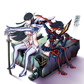 Kill la kill (Fanart). Un progetto di Illustrazione tradizionale di Alexander Erick Quispe Valderrama - 31.08.2020