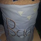 Mi Proyecto Letras bordadas. Embroider project by Karina Herrera - 09.01.2020