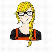 Logo design for my own blog and shop. Un proyecto de  de Andrea Hein - 14.01.2018