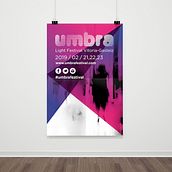 UMBRA Light Festival. Street Art, Communication, Creative Consulting, Art Direction, Design, Lighting Design, Information Design, Logo Design, Events, Design Management, and Signage Design project by Ruben G. Castro - 09.01.2020