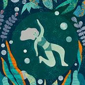 Mi Proyecto del curso: Ilustración flat con Photoshop. Traditional illustration, Botanical Illustration, and Digital Illustration project by Florencia Rodríguez - 09.01.2020