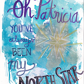 Proyecto Final: Caligrafía con aquabrush para principiantes. Calligraph, Watercolor Painting, Acr, and lic Painting project by Cristian Fernandez Moreno - 09.01.2020