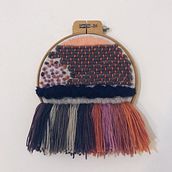 Meu projeto do curso: Criação de tapeçarias bordadas. Embroider project by annapely - 09.02.2020