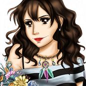 Autorretrato en estilo manga . % Carmesí tarafından hazırlanan Çizgi roman, Ve Dijital Çizim projesi - 09.02.2020