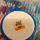 Mi Proyecto del curso: Técnicas de bordado en miniatura . % paulina_rojas tarafından hazırlanan Nakış projesi - 09.02.2020