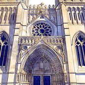 Bristol Cathedral. Architectural Illustration, Digital Illustration, and Traditional illustration project by Jo Lindley - 09.02.2020