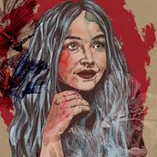 proyectos de curso de ilustracion de rostros en proceate . Un proyecto de Ilustración tradicional y Publicidad de scartcollado - 02.09.2020