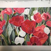 My project in Negative Watercolor Painting for Botanical Illustration course. Traditional illustration project by Ana Bello - 10.17.2020
