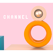 Mi Proyecto del curso: Animación de cortinillas de televisión con motion graphics. 3D Animation project by Maria Paz Portocarrero - 02.08.2021