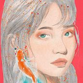 Mi Proyecto del curso: Retrato ilustrado con Procreate. Un projet de  de Samanta Gutierrez - 03.09.2020