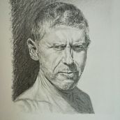 My project in Realistic Portrait with Graphite Pencil course. Artistic Drawing project by corinnelaurent130 - 09.03.2020