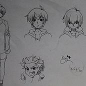 Mi Proyecto del curso: Creación de personajes manga. Pencil Drawing project by Irvin Mateos - 09.03.2020