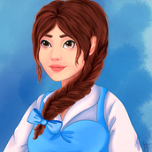 My project in Female Character Portraits in Procreate course. Artistic Drawing, and Digital Drawing project by ellisbee - 09.02.2020
