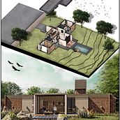Mi Proyecto del curso: Ilustración digital de proyectos arquitectónicos. Architecture, Interior Architecture, and Design project by Alfonso Bayona - 09.03.2020