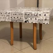 Mesa Mafalda. Furniture Design, Making, and DIY project by Sofi Ruiz - 09.04.2020