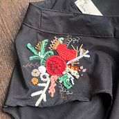Mi Proyecto del curso: Técnicas avanzadas de bordado: puntadas y composiciones con volumen. Embroider project by Daniela De Giorgio - 08.30.2020