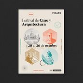 Cartel Animado para Ficarq. Animation, Poster Design, and Motion Graphics project by Ainhoa Urigoitia - 09.04.2020