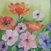 Mi Proyecto del curso: Creación de paletas de color con acuarela. Un projet de Aquarelle de Natylu Ortega Nuñez - 04.07.2020