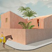 Mi Proyecto del curso: Representación gráfica de proyectos arquitectónicos. Architecture project by Miguel Alonso Lizárraga Calderón - 09.04.2020