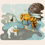 My project in Digital Illustration with Textures in Photoshop course. Un proyecto de Animación 2D de Marta Ry - 05.09.2020