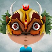 MultiMask: Ilustración digital con Procreate. Digital Illustration project by Axel eMK - 11.10.2020