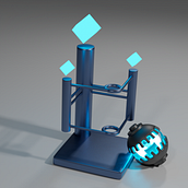 Probando Blender: Farol Fantasia. 3D project by Jesús Rodríguez - 09.05.2020