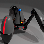 Probando Blender: Droid. 3D project by Jesús Rodríguez - 09.05.2020