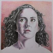 Meu projeto do curso: Retrato criativo em chiaroscuro com lápis. Fine Arts, Drawing, and Pencil Drawing project by Nascker - 09.06.2020