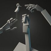 portfolio. Un proyecto de Diseño de personajes 3D, Ilustración tradicional, Animación 3D, Animación y Diseño de personajes de alexander kirzhbaum - 06.09.2020