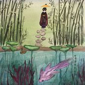 Mi Proyecto del curso: Ilustración en acuarela con influencia japonesa. Un proyecto de Pintura a la acuarela de An - 06.09.2020