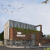 TDF RENACER TEATRO. Een project van 3D, Architectuur y Digitale architectuur van Mayra Alejandra Camargo Boada - 02.03.2019