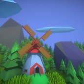 Mi Proyecto del curso: Modelado de escenarios low poly para videojuegos. 3D Animation project by Edgar Sanchez M. - 09.07.2020