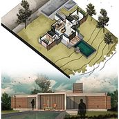 My project in Digital Illustration of Architectural Projects course. Architectural Illustration project by Supriya Hd - 09.07.2020