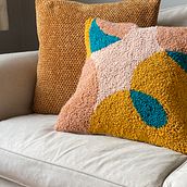 My project in Punch Needle XL Embroidery course. Embroider & Interior Design project by Constanza Marangoni - 09.08.2020