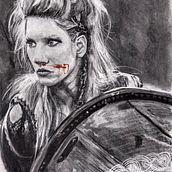Lagertha. Un proyecto de Dibujo realista de paolaqsd - 14.03.2018