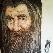 Meu projeto do curso: Retrato realista com lápis de cor. Een project van  3D-ontwerp, 2D-animatie y 3D-animatie van Siqueira Perroni - 07.09.2020